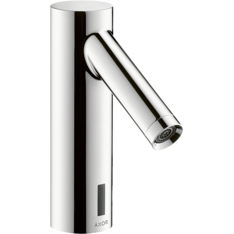 Elektroniczna bateria umywalkowa ze wstępną regulacją temperatury, zasilana baterią Chrom Starck AXOR 10106000