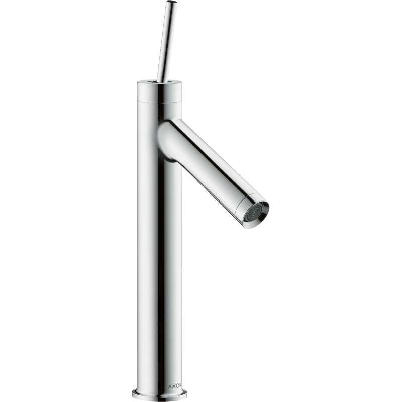 Jednouchwytowa bateria umywalkowa 170 z uchwytem Pin i niezamykanym kompletem odpływowym Chrom Starck AXOR 10123000