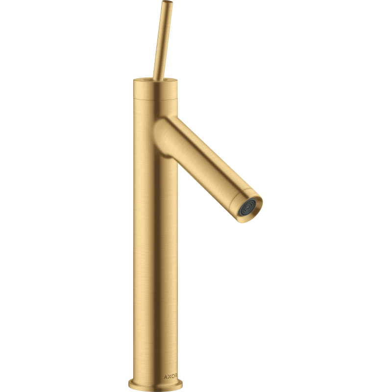Bateria umywalkowa 170 z uchwytem Pin i niezamykanym kpl odpływowym Złoty Optyczny Szczotkowany Starck AXOR 10123250