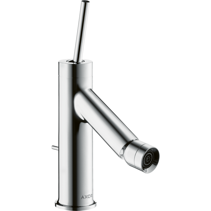 Jednouchwytowa bateria bidetowa z uchwytem Pin i kompletem odpływowym z cięgłem Chrom Starck AXOR 10211000