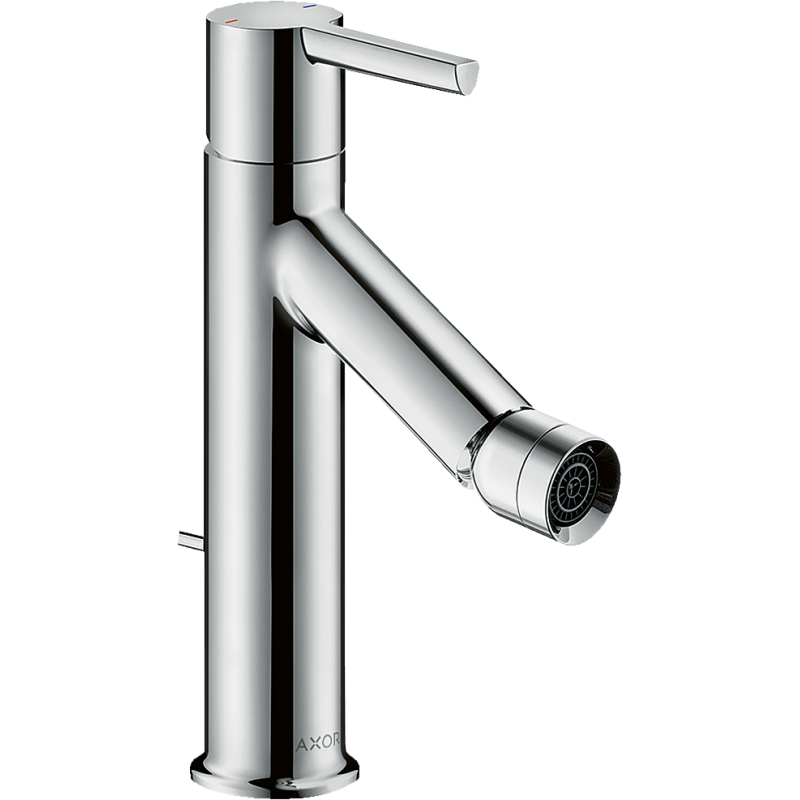 Jednouchwytowa bateria bidetowa z kompletem odpływowym z cięgłem Chrom Starck AXOR 10214000