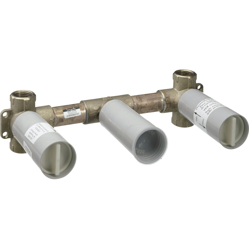 Zestaw podstawowy do 3-otworowej baterii umywalkowej, podtynkowy, ścienny AXOR 10303180