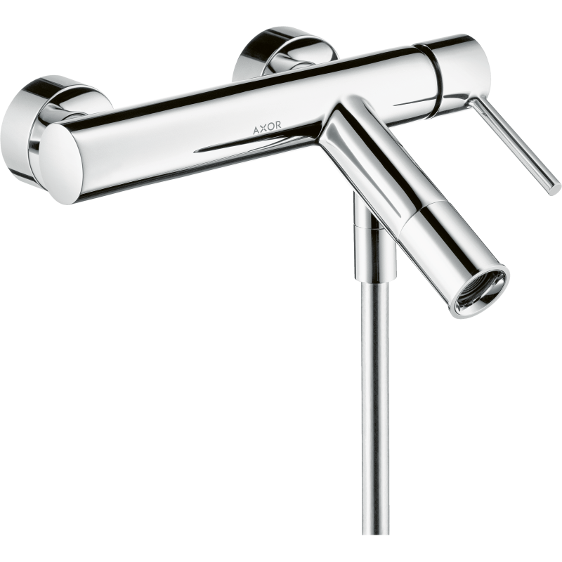 Jednouchwytowa bateria wannowa z uchwytem Pin, natynkowa Chrom Starck AXOR 10411000