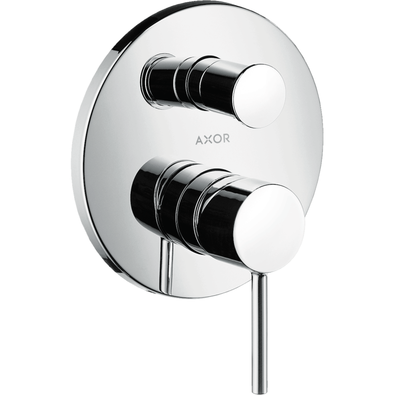 Jednouchwytowa bateria wannowa z uchwytem Pin, podtynkowa Chrom Starck AXOR 10418000