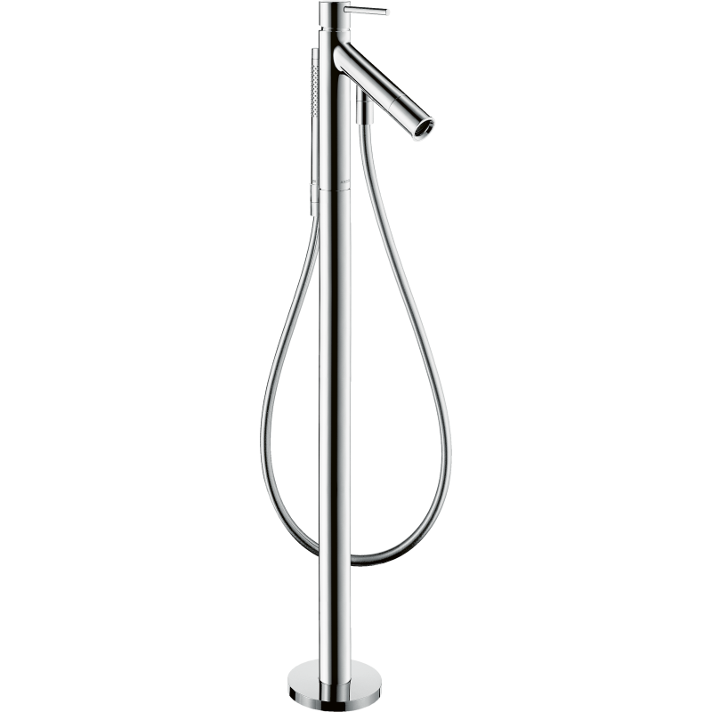 Jednouchwytowa bateria wannowa z uchwytem Pin, wolnostojąca Chrom Starck AXOR 10456000