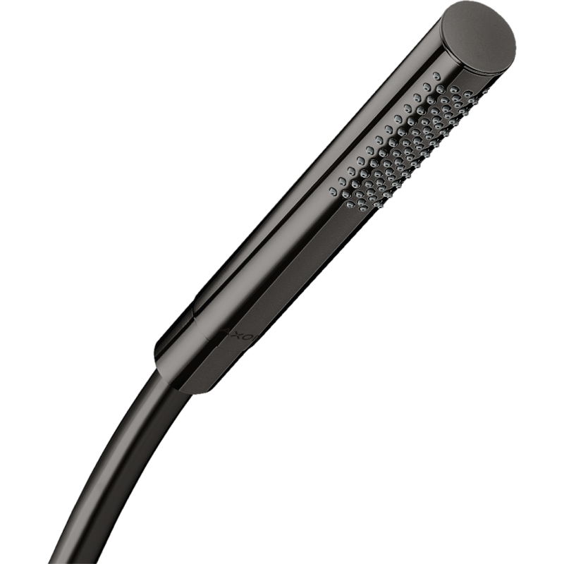 Główka prysznicowa 1jet EcoSmart, Slim Czarny Chrom Polerowany Starck AXOR 10531330