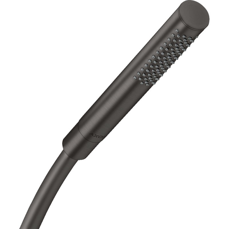 Główka prysznicowa 1jet EcoSmart, Slim Czarny Chrom Szczotkowany Starck AXOR 10531340