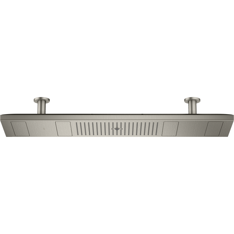 ShowerHeaven 1200/300 4jet z oświetleniem 5000 K Stal Szlachetna Optyczna ShowerSolutions AXOR 10629800