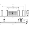 ShowerHeaven 1200/300 4jet z oświetleniem 5000 K Nikiel Szczotkowany ShowerSolutions AXOR 10629820