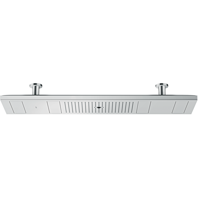 ShowerHeaven 1200/300 4jet bez oświetlenia Czarny Chrom Szczotkowany ShowerSolutions AXOR 10637340