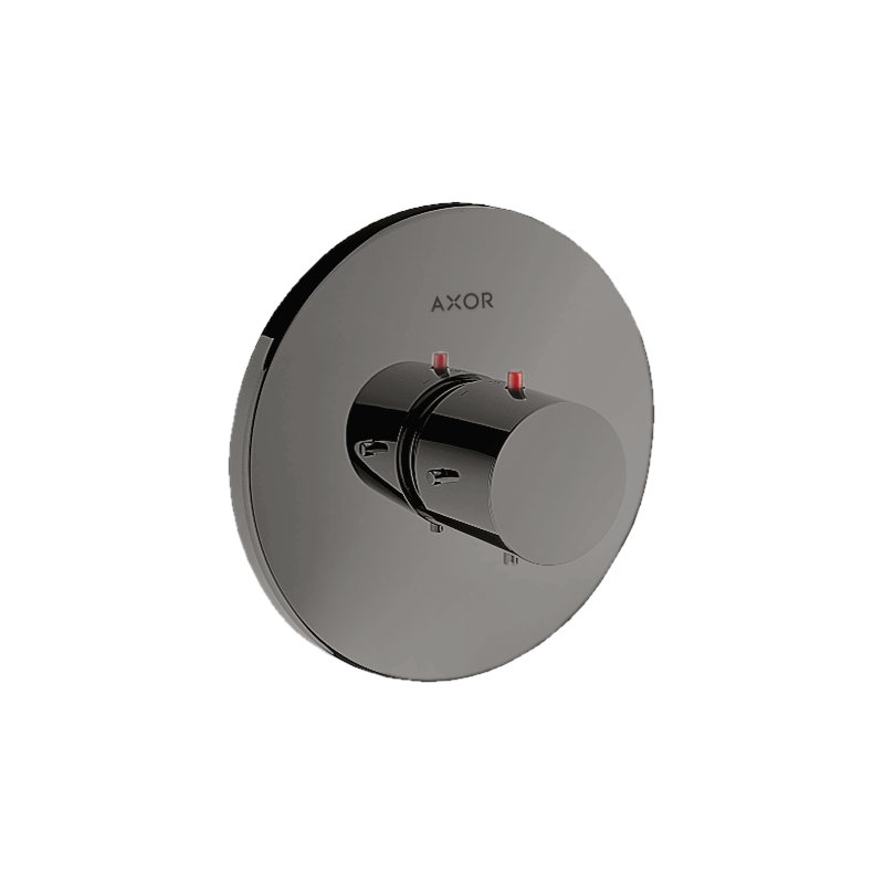 Bateria termostatyczna HighFlow, podtynkowa Czarny Chrom Polerowany Starck AXOR 10715330