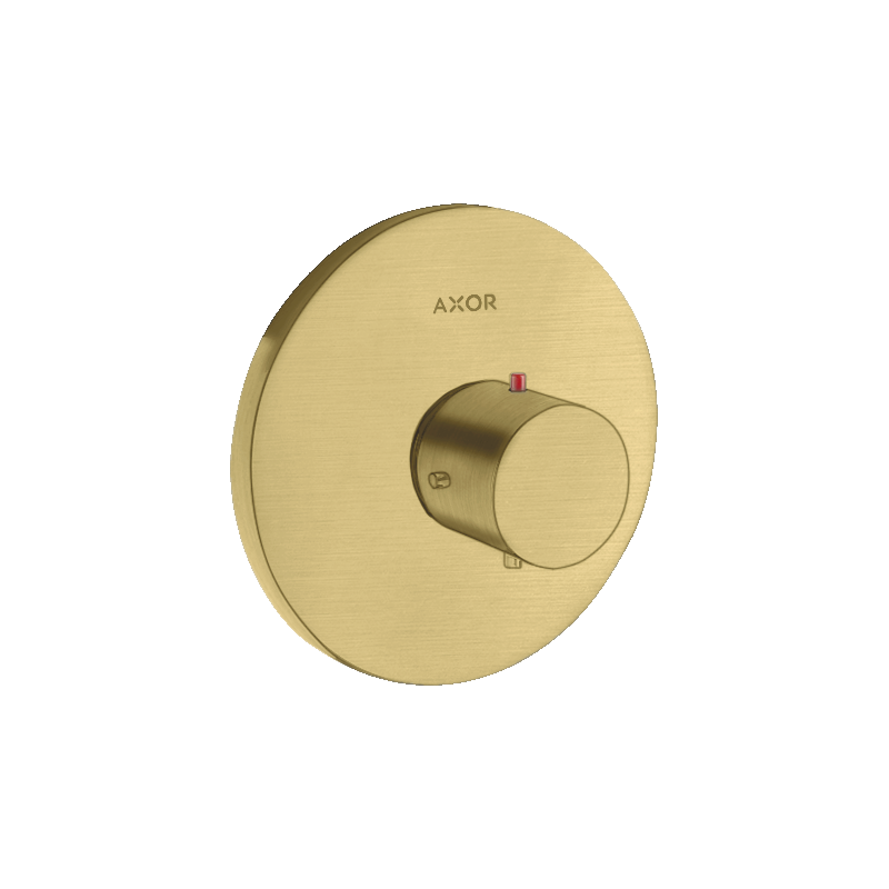 Bateria termostatyczna HighFlow, podtynkowa Mosiądz Szczotkowany Starck AXOR 10715950