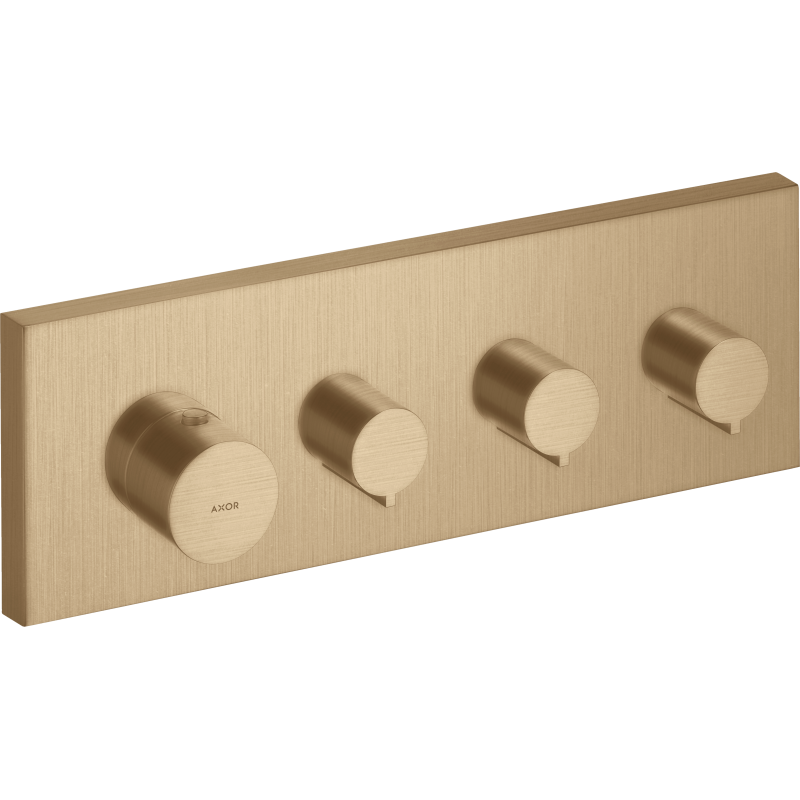 Moduł termostatyczny 360/120 do 3 odbiorników, podtynkowy Brąz Szczotkowany ShowerSolutions AXOR 10751140