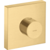 Bateria termostatyczna 120/120, kwadratowy, podtynkowa Złoty Optyczny Szczotkowany ShowerSolutions AXOR 10755250