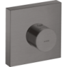 Bateria termostatyczna 120/120, kwadratowy, podtynkowa Czarny Chrom Szczotkowany ShowerSolutions AXOR 10755340
