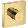 Bateria termostatyczna 120/120, kwadratowy, podtynkowa Złoty Optyczny Polerowany ShowerSolutions AXOR 10755990