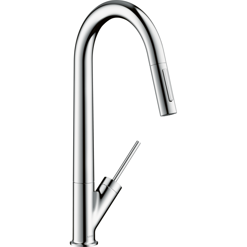 Jednouchwytowa bateria kuchenna 270 z wyciąganą wylewką Chrom Starck AXOR 10821000