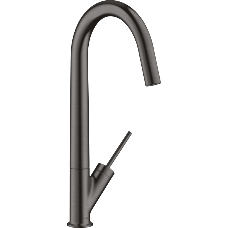 Jednouchwytowa bateria kuchenna 300 z obrotową wylewką Czarny Chrom Szczotkowany Starck AXOR 10822340
