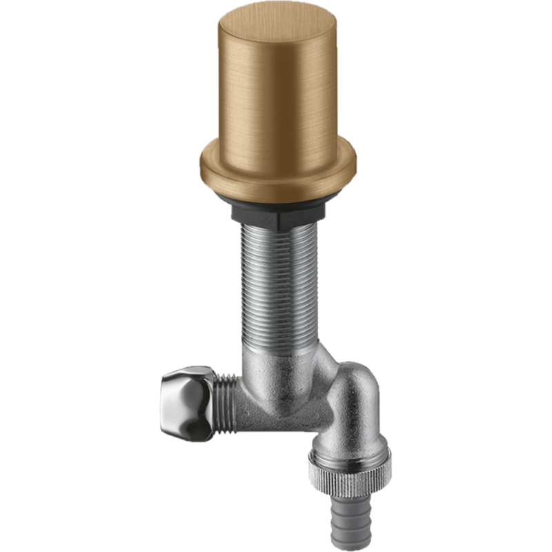 Zawór odcinający do montażu w blacie kuchennym Brąz Szczotkowany AXOR 10823140