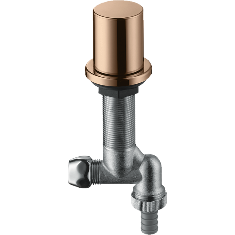 Zawór odcinający do montażu w blacie kuchennym Czerwony Złoty Polerowany AXOR 10823300