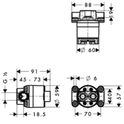 Zestaw podstawowy AXOR 10902180
