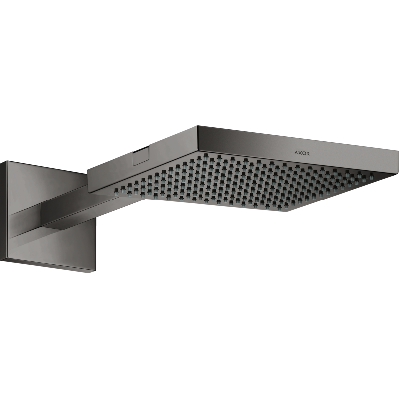 Głowica prysznicowa 240/240 1jet z ramieniem prysznicowym Czarny Chrom Polerowany ShowerSolutions AXOR 10925330