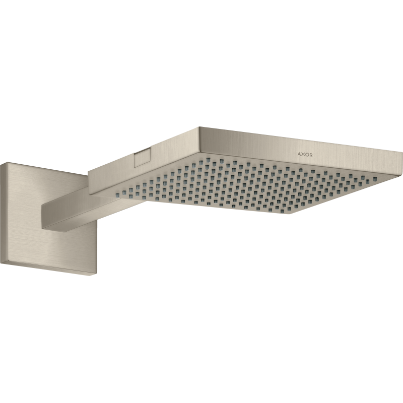 Głowica prysznicowa 240/240 1jet z ramieniem prysznicowym Nikiel Szczotkowany ShowerSolutions AXOR 10925820