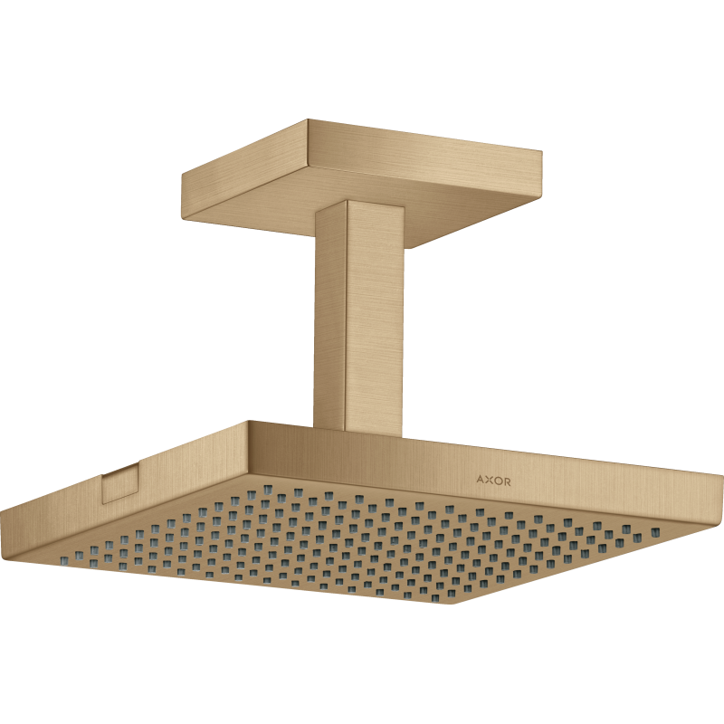 Głowica prysznicowa 240/240 1jet z przyłączem sufitowym Brąz Szczotkowany ShowerSolutions AXOR 10929140