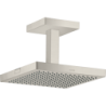 Głowica prysznicowa 240/240 1jet z przyłączem sufitowym Stal Szlachetna Optyczna ShowerSolutions AXOR 10929800