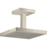 Głowica prysznicowa 240/240 1jet z przyłączem sufitowym Nikiel Szczotkowany ShowerSolutions AXOR 10929820