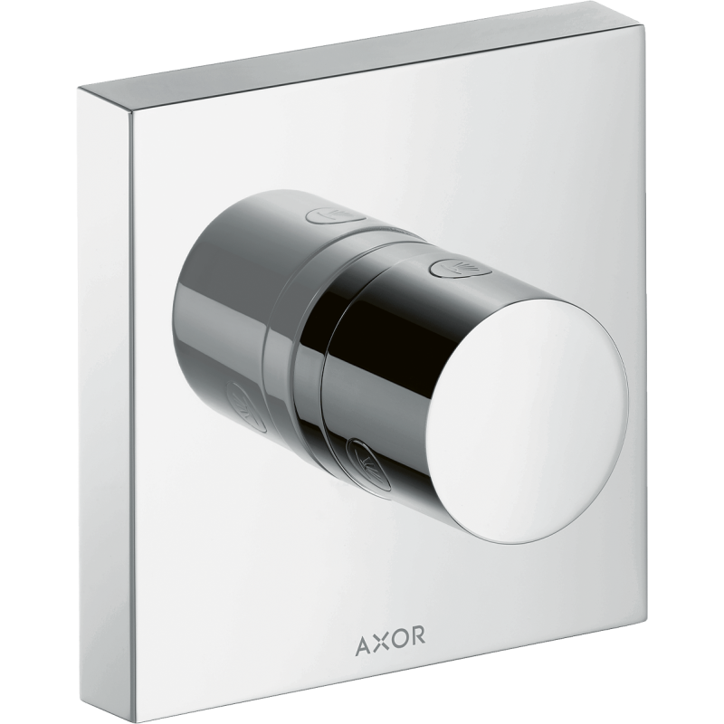 Zawór odcinająco-przełączający Trio/Quattro 120/120, podtynkowy Chrom ShowerSolutions AXOR 10932000