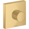Zawór odcinająco-przełączający Trio/Quattro 120/120, podtynkowy Złoty Optyczny Szczotkowany ShowerSolutions AXOR 10932250