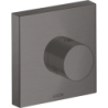 Zawór odcinająco-przełączający Trio/Quattro 120/120, podtynkowy Czarny Chrom Szczotkowany ShowerSolutions AXOR 10932340