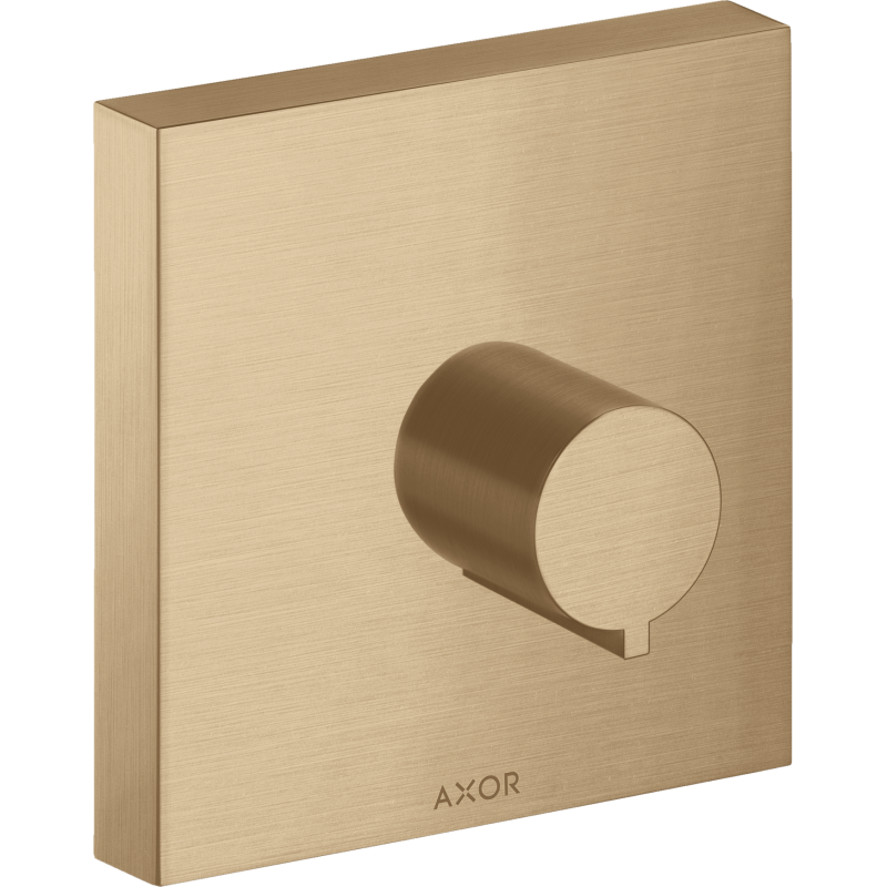 Zawór odcinający 120/120, podtynkowy Brąz Szczotkowany ShowerSolutions AXOR 10972140
