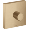 Zawór odcinający 120/120, podtynkowy Brąz Szczotkowany ShowerSolutions AXOR 10972140