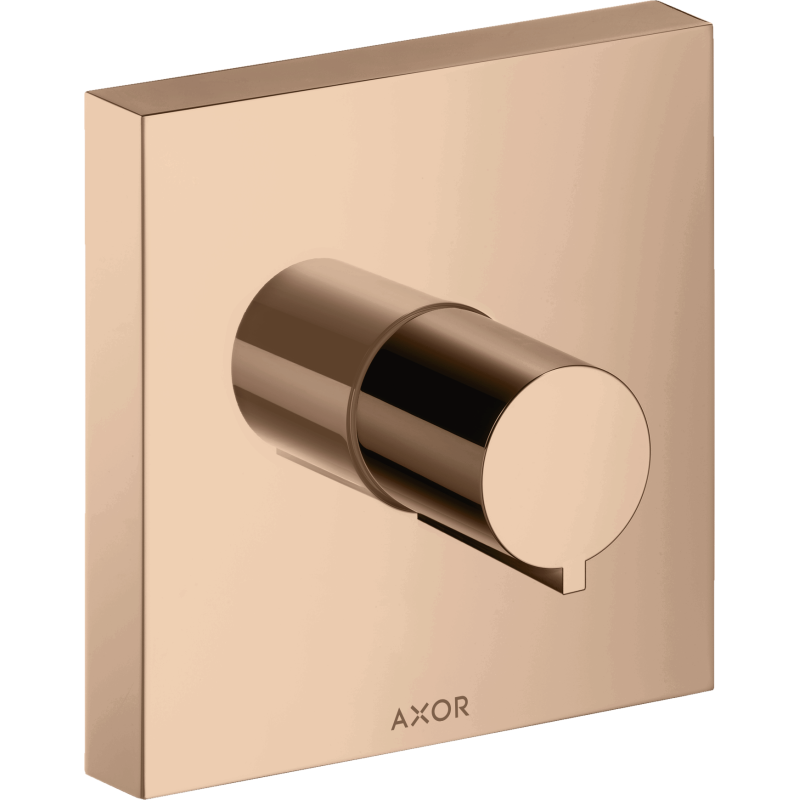 Zawór odcinający 120/120, podtynkowy Czerwony Złoty Polerowany ShowerSolutions AXOR 10972300