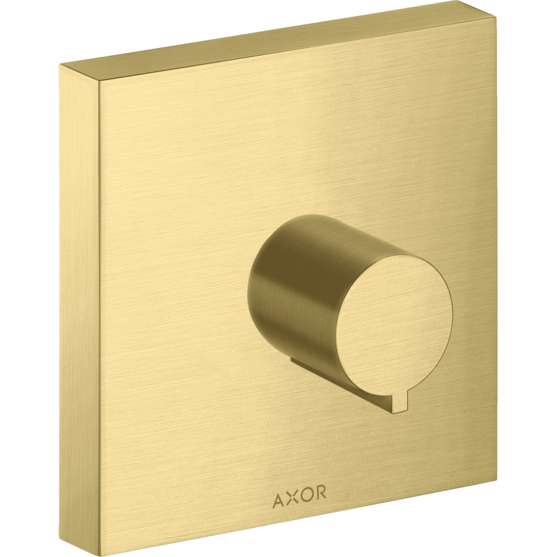 Zawór odcinający 120/120, podtynkowy Mosiądz Szczotkowany ShowerSolutions AXOR 10972950