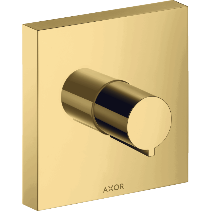 Zawór odcinający 120/120, podtynkowy Złoty Optyczny Polerowany ShowerSolutions AXOR 10972990