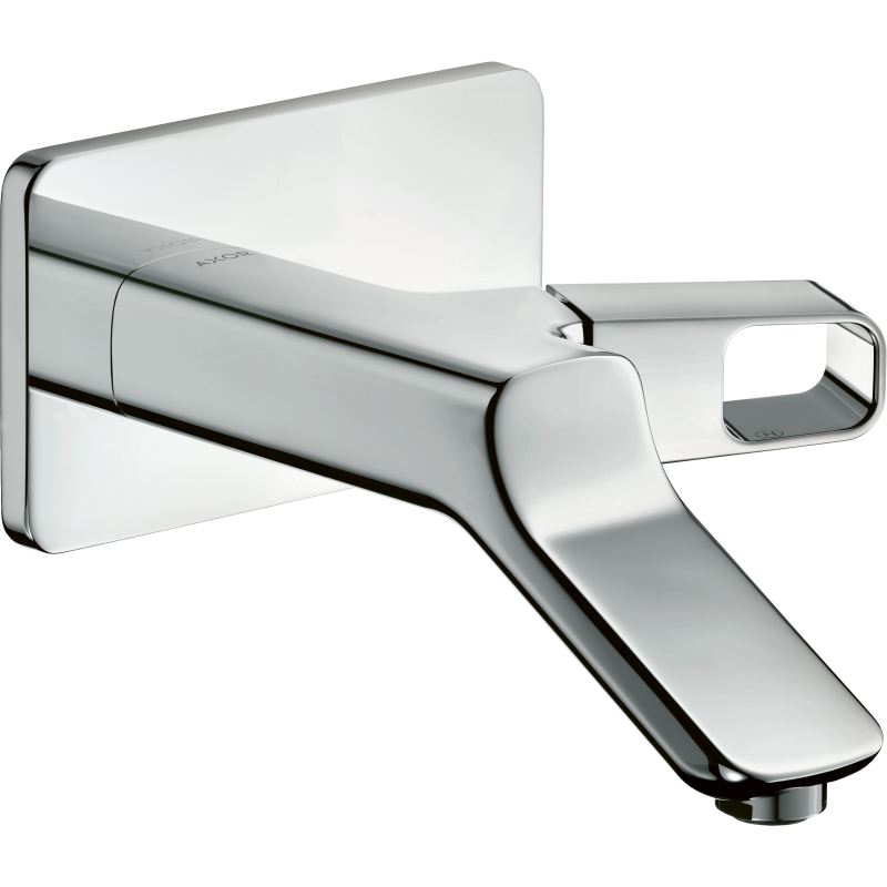 Jednouchwytowa bateria umywalkowa z wylewką 200 mm, ścienna, podtynkowa Stal Szlachetna Optyczna Urquiola AXOR 11026800