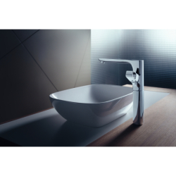 Jednouchwytowa bateria umywalkowa 280 do umywalek nablatowych z niezamykanym kompletem odpływowym Chrom Urquiola AXOR 11035000