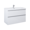 SZAFKA LOOK 100 2S WHITE ELITA 167085