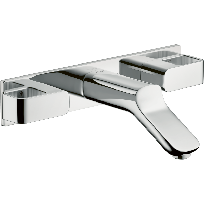 3-otworowa bateria umywalkowa z wlewka 168 mm, ścienna, podtynkowa Złoty Optyczny Polerowany Urquiola AXOR 11042990
