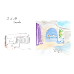 Umywalka nablatowa 511/427 Biały Urquiola AXOR 11301000