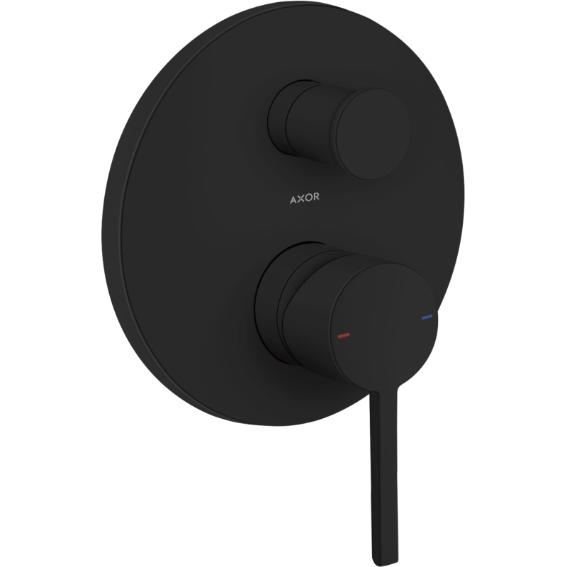 Jednouchwytowa bateria wannowa, podtynkowa Czarny Matowy Starck AXOR 11414670