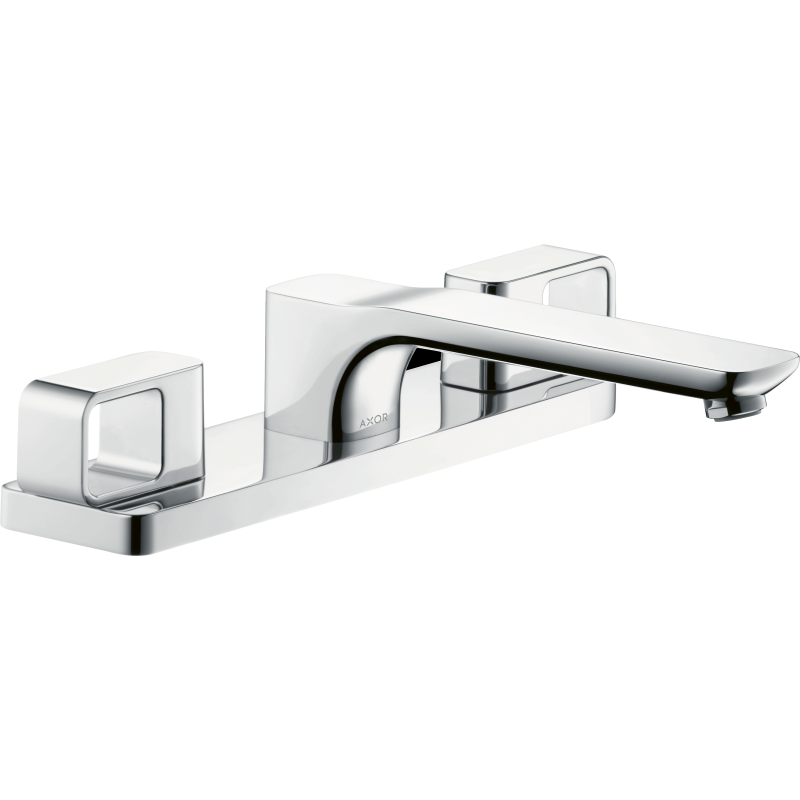 3-otworowa bateria na brzeg wanny Stal Szlachetna Optyczna Urquiola AXOR 11436800