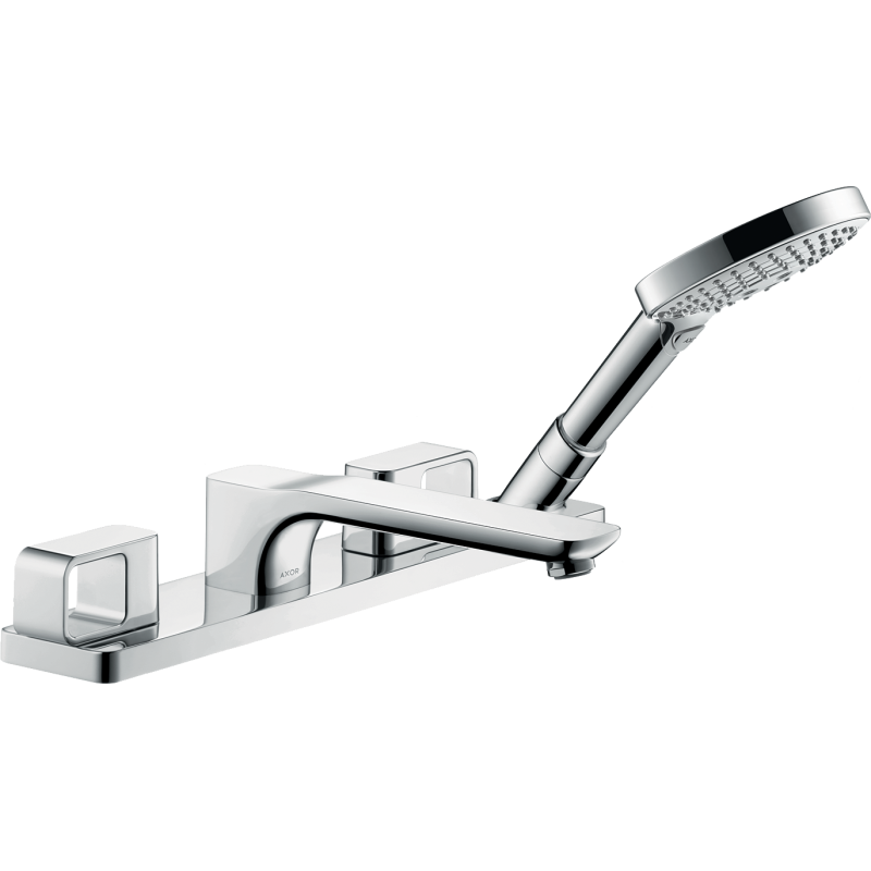 4-otworowa bateria na brzeg wanny Stal Szlachetna Optyczna Urquiola AXOR 11443800