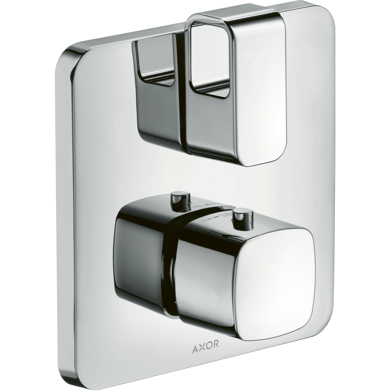 Bateria termo. z zaworem odcinająco-przełączającym do 2 odbiorników, podtynkowa Czerwony Złoty brushed Urquiola AXOR 11733310