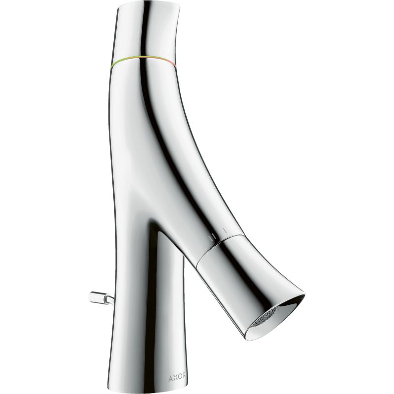 2-uchwytowa bateria umywalkowa 50 do małych umywalek z kompletem odpływowym z cięgłem Chrom Starck Organic AXOR 12014000