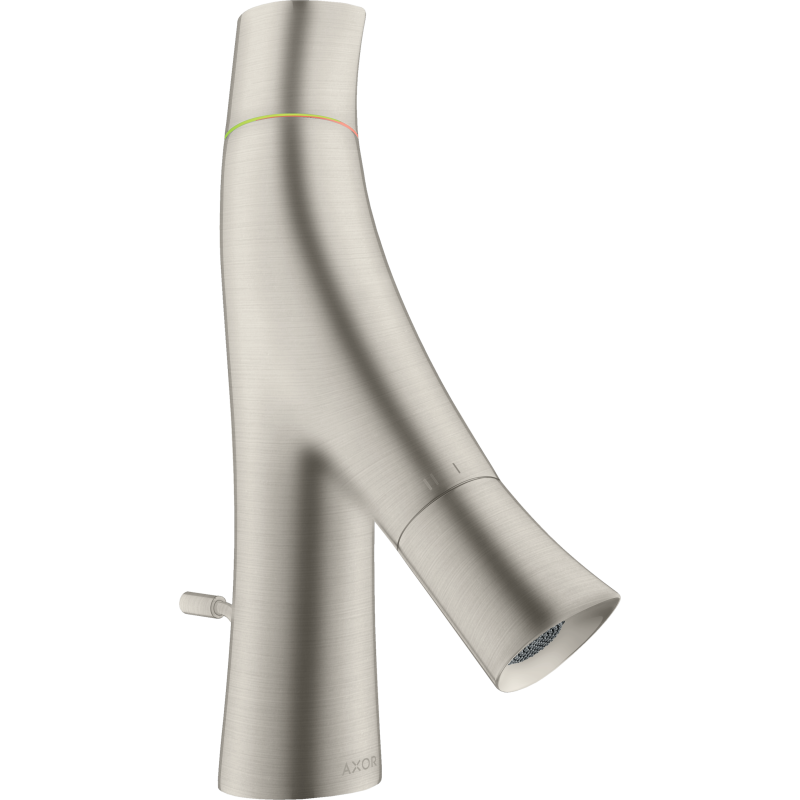 2-uchwytowa Bateria umyw. 50 do małych umywalek z kpl odpływowym z cięgłem Stal Szlachetna Optyczna Starck Organic AXOR 12014800