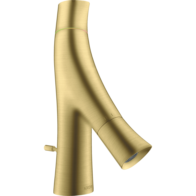 2-uchwytowa Bateria umyw. 50 do małych umywalek z kpl odpływowym z cięgłem Mosiądz Szczotkowany Starck Organic AXOR 12014950